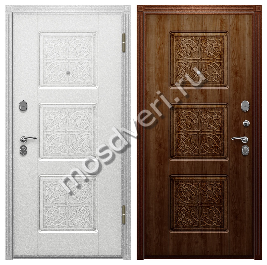 Входная дверь одностворчатая в квартиру с терморазрывом TD-57 - купить от производителя Мосдвери Входная дверь одностворчатая в квартиру с терморазрывом TD-57