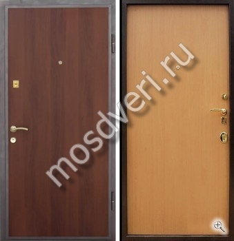 Дверь с отделкой ламинат + ламинат №19 - купить от производителя Мосдвери Дверь с отделкой ламинат + ламинат №19